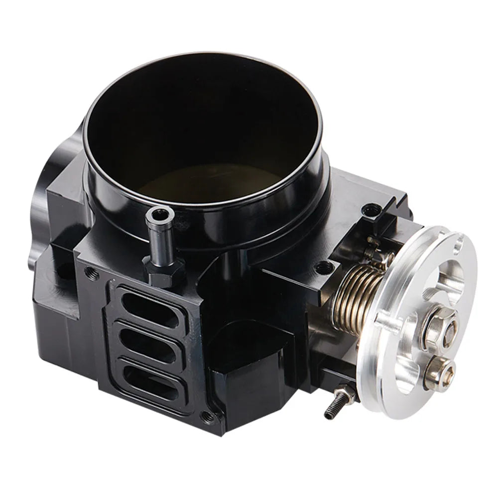 K20 70mm Throttle Body - Black Billet Aluminium for RSX DC5 Civic Si EP3 FG2 FA5