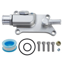 Load image into Gallery viewer, Honda K-Series K20Z3 / K24 Aluminium Upper Coolant Housing with Straight Elbow Filler Neck