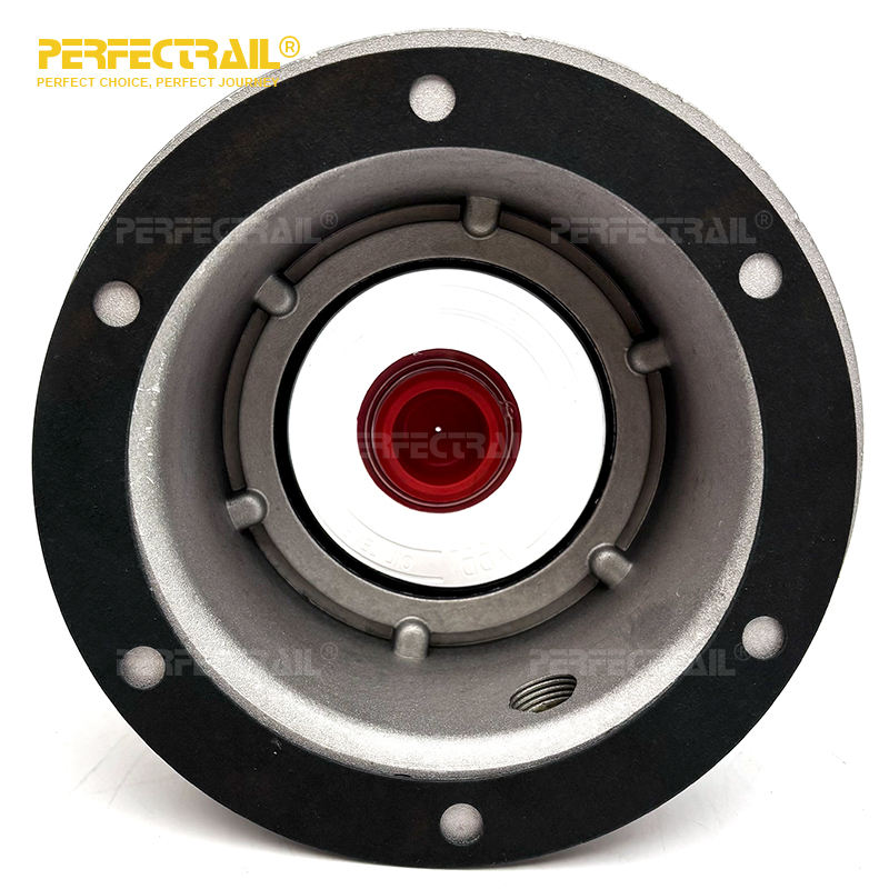 PERFECTRAIL 343-4009 Factory Trailer Parts 6 Hole Bolt-On Aluminum Wheel Hub Center Cap for Trailer Axles
