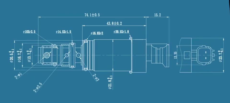 KH-73 Control Valve for Automotive Air Conditioning Compressor - SYLPHY