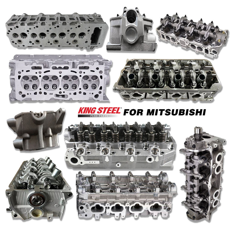 Car Parts Aluminum Auto Engine Cylinder Head Assembly for MITSUBISHI Pajero Fuso Canter L200 4d56 4m40 4g63 4g15 4g93 4d30 4g13