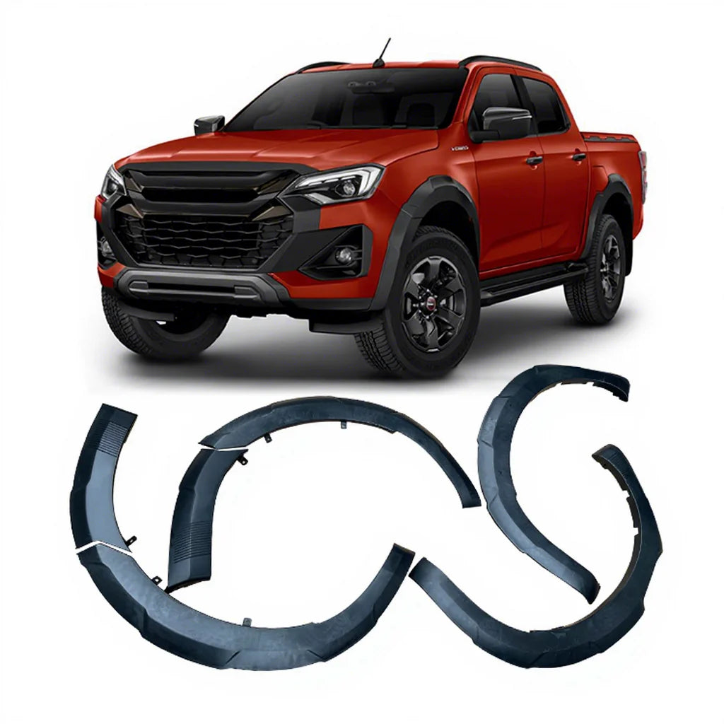 GZDL4WD Car Accessories Fender Flare for Dmax 2024 2025 ABS Car Fender Flare
