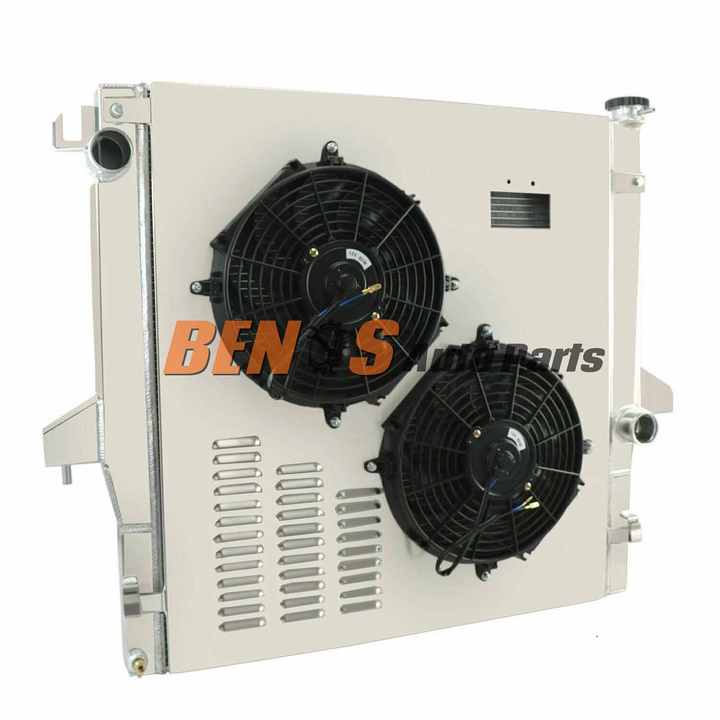 4 Row Radiator Shroud Fan for Ram 2500 3500 Chassis Cab 5.9L/6.7L 2003-2009