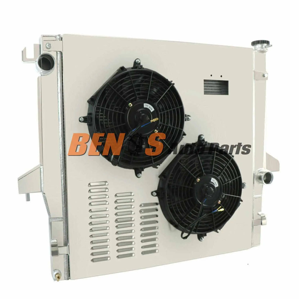 4 Row Radiator Shroud Fan for Ram 2500 3500 Chassis Cab 5.9L/6.7L 2003-2009