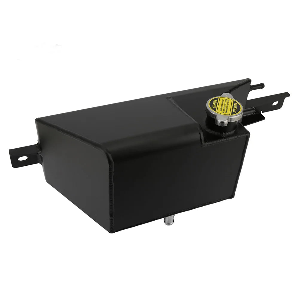 Polished Black Aluminium Coolant Expansion Tank for 2009-2014 Nissan GT-R R35 VR38DETT - Racing Style