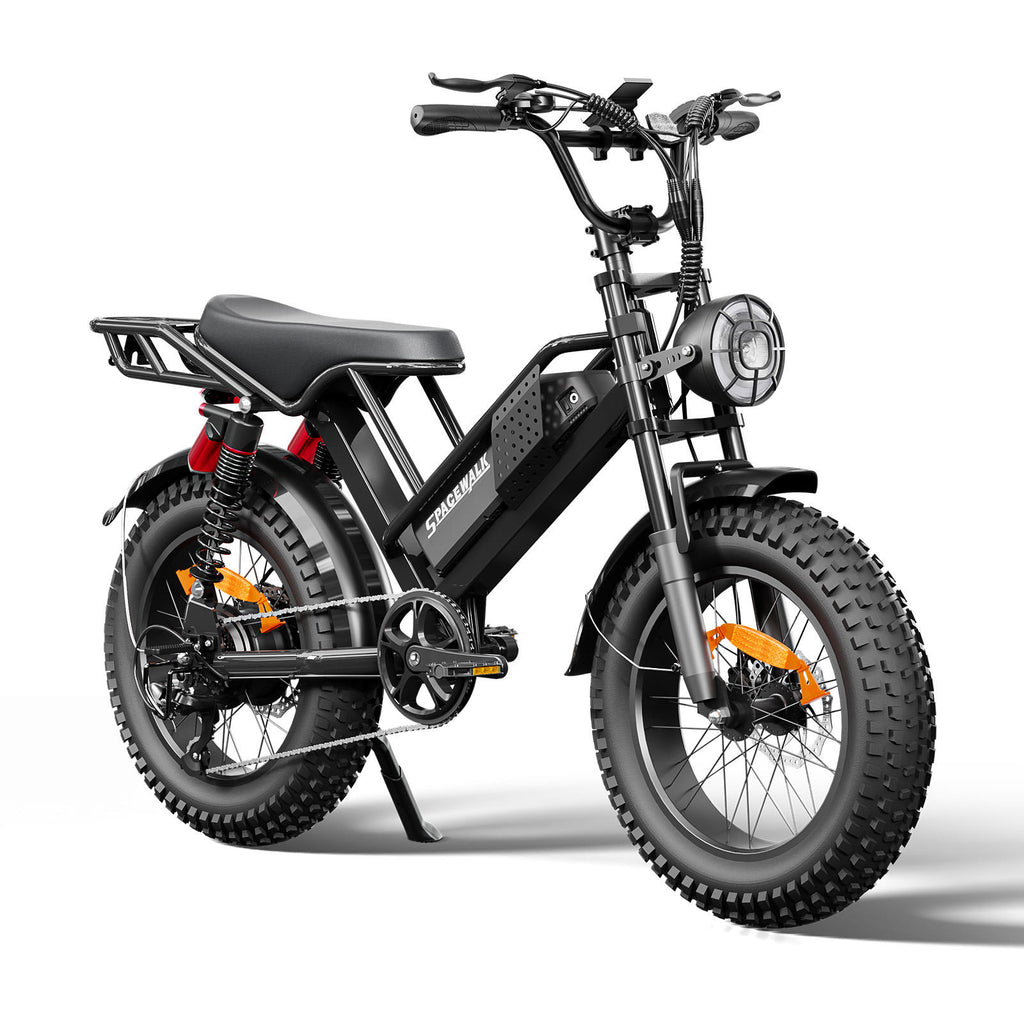 Fat Tire Electric Bike New Style 48V 750W Electric Mountain Bike for Adults with 15Ah Battery, Fast Off-Road eBike, US Stock Shipping