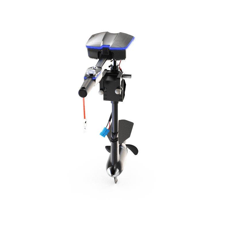 48V 10HP Electric Outboard Motor – Battery Powered Boat Engine with App Control, High Thrust Marine Outboard