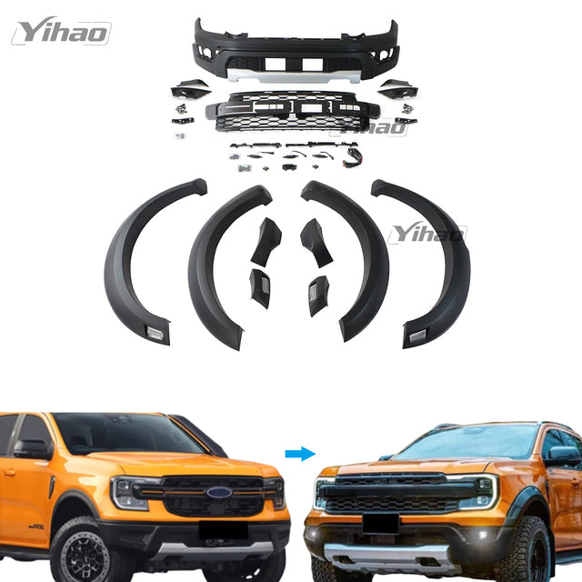 Ford Ranger 2022-2026 Raptor Style Conversion Front Bumper Kit