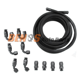 AN6 Fuel Line Kit with PTFE Hose and Swivel Adapter for E85