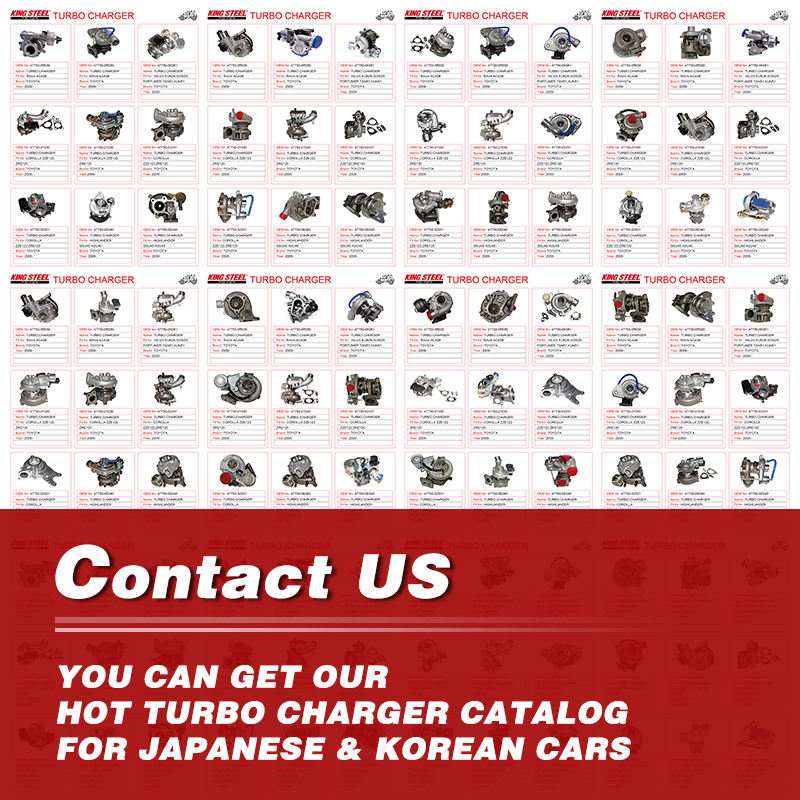 KINGSTEEL OEM 17201-64030 1720164030 High Quality Auto Engine Turbo Supercharger Car Turbocharger for TOYOTA LITEACE VAN CM30