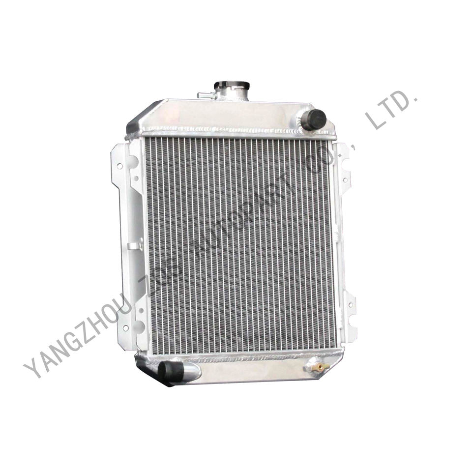 Aluminum Radiator for Nissan Datsun 1200 1.2L B110 A12 A12T MT 1970-1976 Elbow Pipe