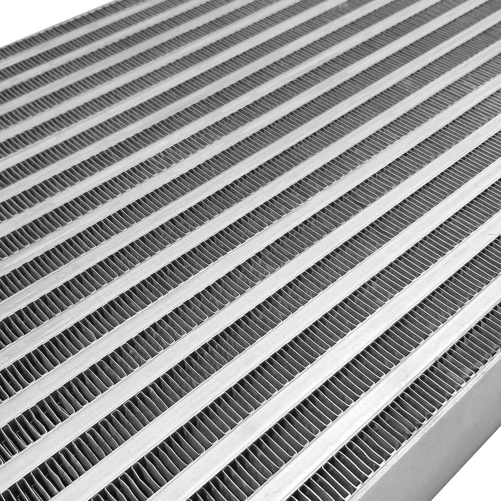 Universal 3 Inch Bar and Plate Front Mount Intercooler 600 x 300 x 76 mm - Aluminium