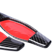 Load image into Gallery viewer, Audi R8 2017-2019 / RS3 / RS4 / RS5 / TT RS Carbon Fibre Shift Paddle Extenders - Black / Red
