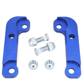 BMW E36 E46 Aluminium Drift Steering Lock Kit Adapter - 25 Percent More Steering Angle per Supplier