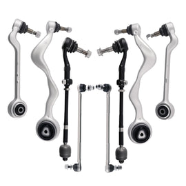 BMW E90 328i / 335i (3-Series) / E82 128i (1-Series) 8pcs Front Control Arm, Bar Link & Tie Rod End Kit