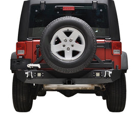 BRR-TYT-012 Toyota Land Cruiser / 4x4 (model not specified) Rear bumper with spare wheel carrier Rear Bumper