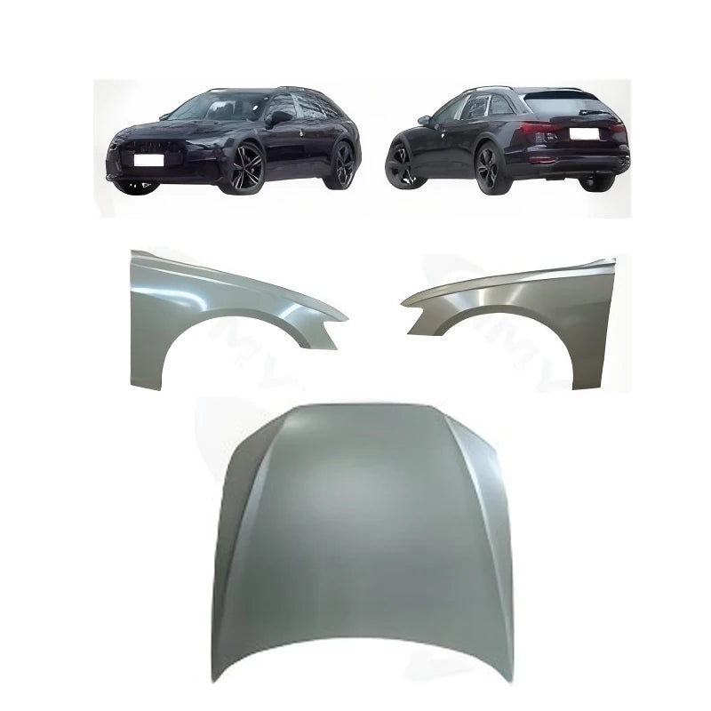 Audi A6 C8 2019+ Aluminium Front Guard / Bonnet 4K0821105B 4K0821106B 4K0823029B