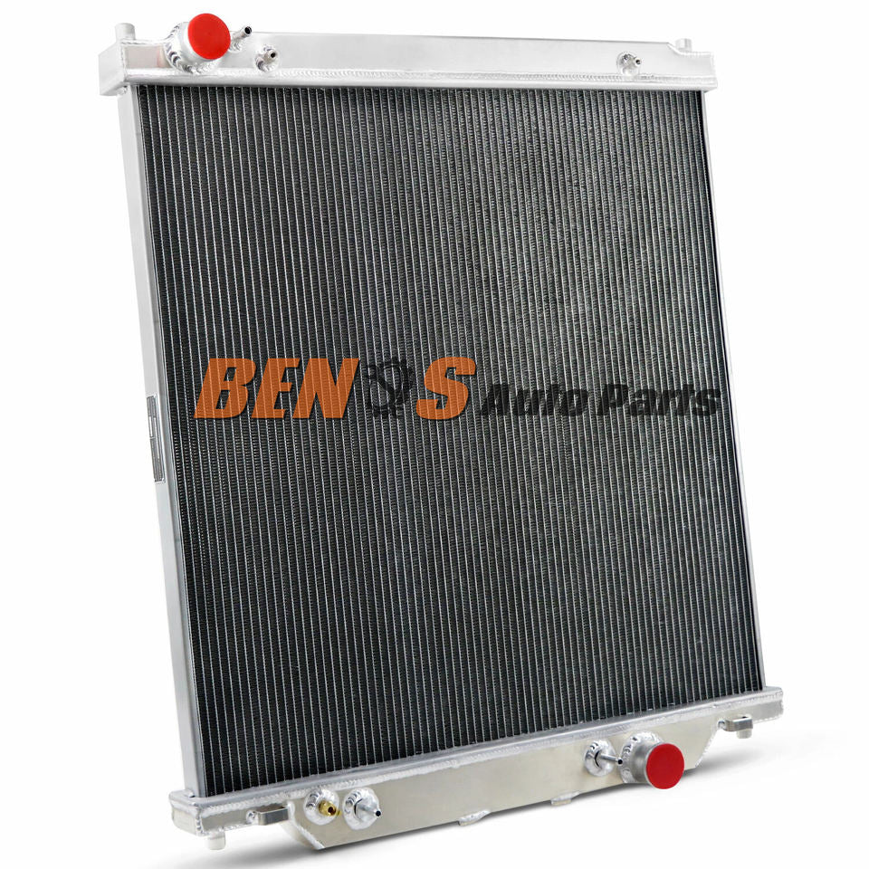 2 Row Aluminum Radiator for 2003-2007 Ford F250 F350 F450 6.0 Powerstroke Diesel