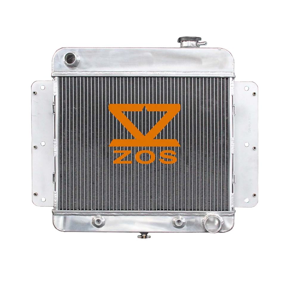 Aluminum Radiator for Chevrolet Nona 6CYL Mount -V8 SWAP 1962-1967 Water tank - Auto Parts