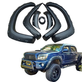 OE-Style ABS Car Fender Flares for Tacoma 2005-2011 Wheel Arch Fender Flare
