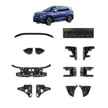 Load image into Gallery viewer, VW ID.6 X 2021+ Front Bumper Brackets, Trims, Fog Light Holder &amp; Licence Plate Panel 12D807183 12D807231