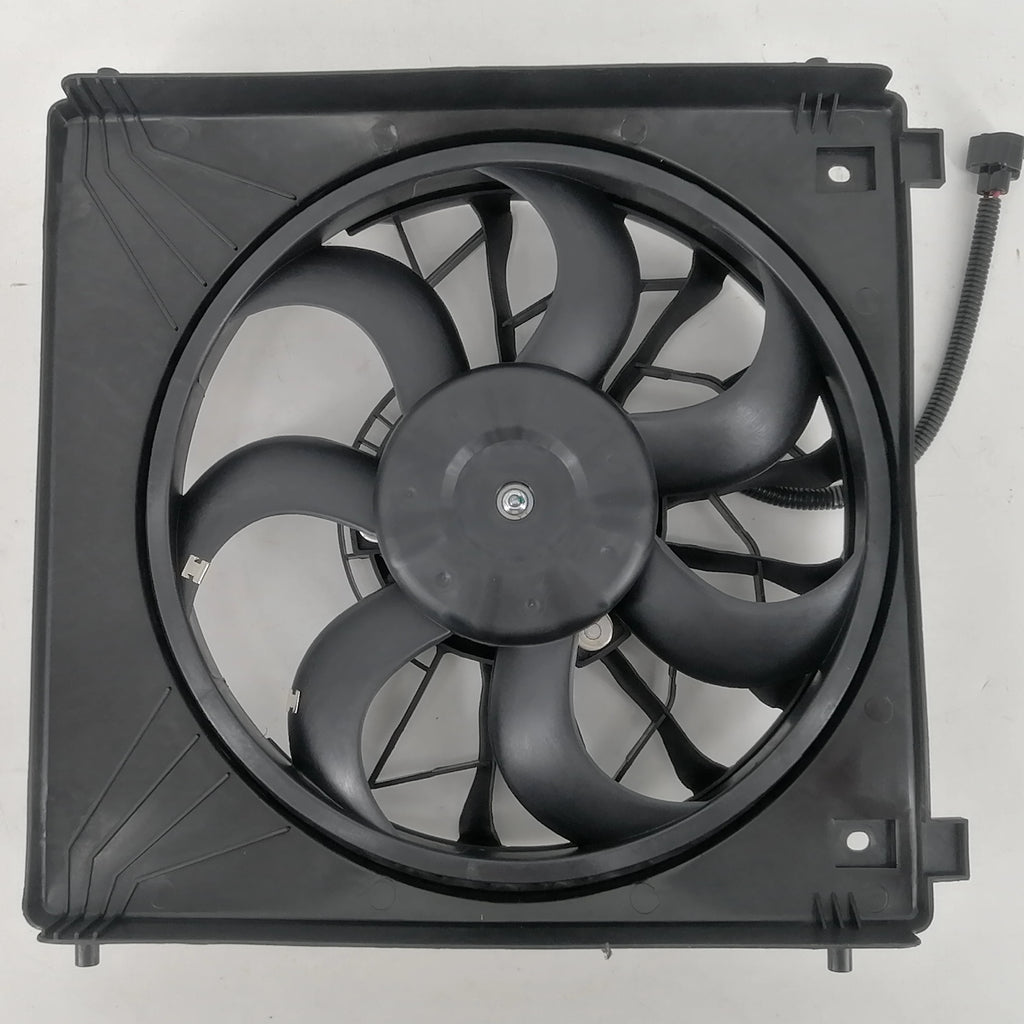 VW Golf V / VI, Jetta, Audi A3 8P Radiator Fan Assembly 1K0121207AD / 1K0121205AB