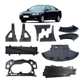 Audi A6 C6 2005–2011 Body Parts – Bumper Brackets, Radiator Support, Engine Undercover and Panels