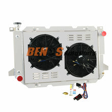 Load image into Gallery viewer, 4 Row Radiator with Shroud Fan and Relay for 83-97 Ford F-Series Bronco V8