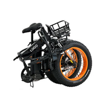 Load image into Gallery viewer, Folding Fat Tire Electric Bike Cheap Price Off-Road City Folding eBike with Fat Tyres, Compact Foldable Design &amp; Electric Bike Performance for Adults