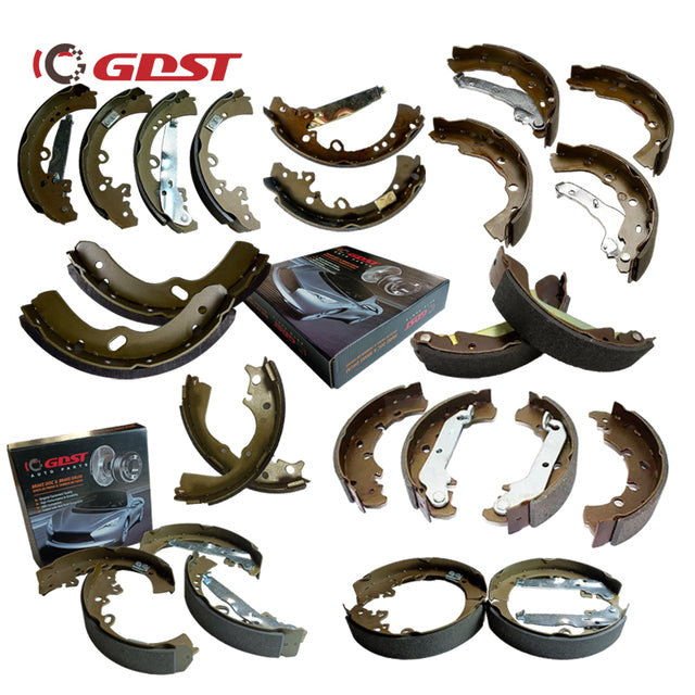 Hyundai, Kia, Mazda, Mitsubishi, Isuzu, Hino, Toyota Multi-Application Semi-Metallic Rear Brake Shoe Set - SHS-GDS-001