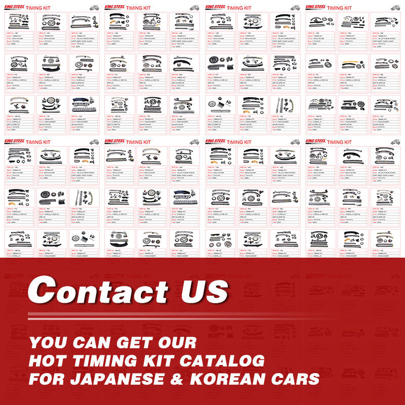 Engine 2JZ 1VD 3UR 1FZ 14B 1GD 5S 5A 22R 2KD 1UZ 1ZZ 1NZ 3RZ 2GR 2TR 1TR 1HZ FE Car Parts Auto Timing Chain Kit for TOYOTA