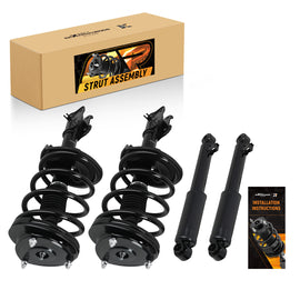 Hyundai Santa Fe GL / GLS / Limited / SE Front & Rear Strut Assembly with Spring 4pcs 2007-2009