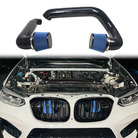 BMW X3 M F97 / X4 M F98 2019-2025 S58 3.0T Front Mount Silicone Cold Air Intake System
