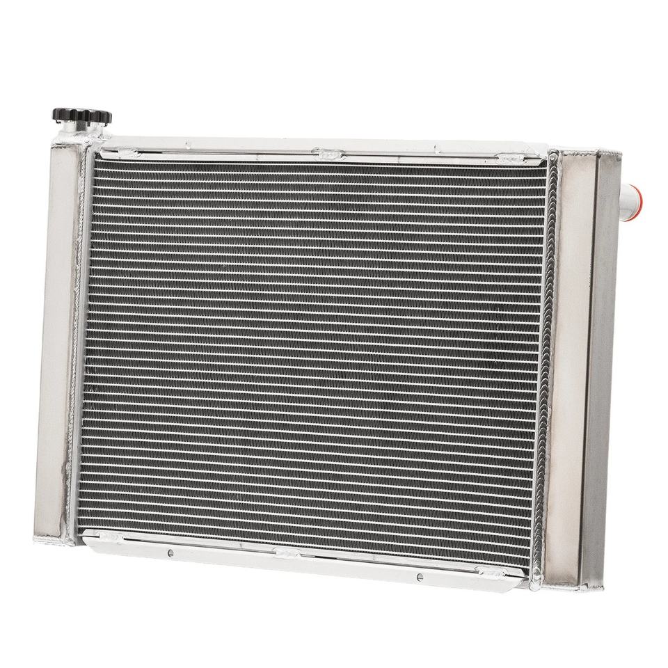 Universal 2-Row Aluminum Radiator for Chevy GM SBC BBC 28"x19"