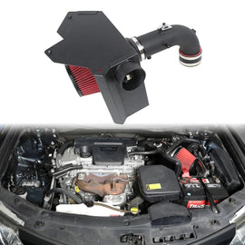 High-Flow Aluminum Tube Cold Air Intake Heat Shield Included 100% Fit with MAF Transducers for Toyota /Camry L4-2.5L2012