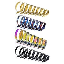 Hot Sale Automotive T-Bolt Clamp Stainless Steel Hose Clamps European Type Pressure Single 3'' Piping Bolt Clamp for Int