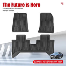 Load image into Gallery viewer, BYD Shark 6 2024 TPE 3D Floor Mat (full set)