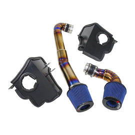 KYOSTAR 3.5'' Titanium Cold Air Intake System for Lexus Blue Carbon Fiber Air Filter for 2021+ BMW G80 G82 M3 M4 Competi