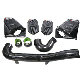 KYOSTAR 3 Inch Dry Carbon Fiber Cold Air Intake Kit for BMW G80 M3 G82 M4 Competition S58 Engine 2021+