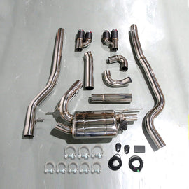 KYOSTAR Cat-Back Valvetronic Exhaust System for F30 F31 F32 F33 F34 N20 2.0T (4 Tips)