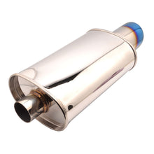 Load image into Gallery viewer, KYOSTAR Exhaust Muffler  (Titanium Slant  Burnt Tip)