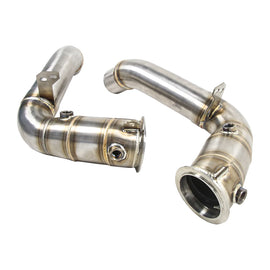 KYOSTAR Full Race Downpipe for 2011+ for BMW M5 F10 M6 F06 F12 F13 S63 4.4TT New Condition 3'' Pipes Engine Parts