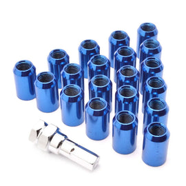 KYOSTAR M12x1.5 M12x1.25 Steel Wheel Nut Set 20 Pcs./set 32mm Multi-Color Universal New Condition