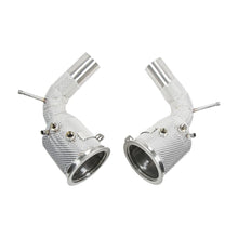 Load image into Gallery viewer, KYOSTAR SS304 Heat Shield Downpipe Test Pipe for 2019+ Porsche 911 992 Carrera Targa 4 S 4S 3.0TT Downpipe Header