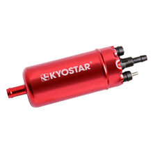 Load image into Gallery viewer, Kyostar Max Pressure 8.5bar 125 psi in Line High Pressure Fuel Pump Installation Kit Universal 12V Replaces 0580464070