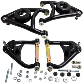 Chevy Chevelle / El Camino / Malibu / Oldsmobile Cutlass Front Upper & Lower Tubular Control Arms 4pcs 1964-1972
