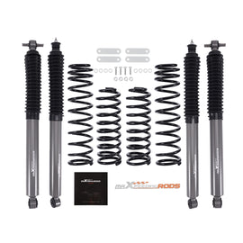 2.5 Inch Lift Kit Coil Springs and Shock Absorbers for Jeep Wrangler JK Unlimited 2WD 4WD 2007-2018