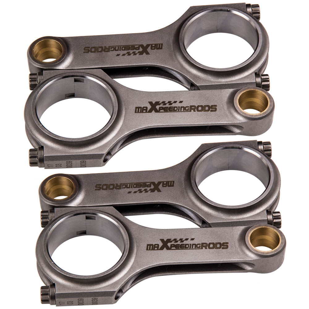 4340 Forged H-Beam Connecting Rods +ARP2000 Bolts for Audi VW Superb EA888 2.0L TSI
