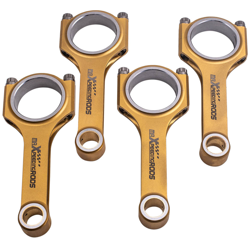 4pcs Connecting Rod for Mazda MX5 1.6 16v Miata Ford Escort 1.8 133mm Pleuel ARP2000