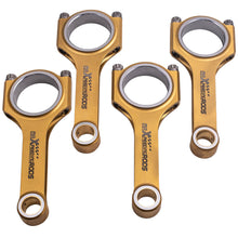 Load image into Gallery viewer, 4pcs Connecting Rod for Mazda MX5 1.6 16v Miata Ford Escort 1.8 133mm Pleuel ARP2000